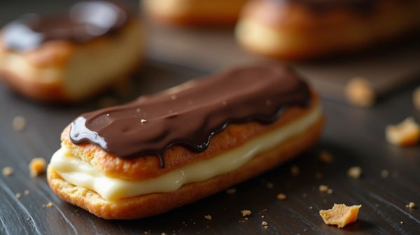 Les calories de l'éclair au chocolat révélées